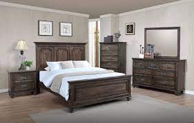 Authentic coated foam and upholstery for collection or custom work. Buy Crown Mark B8250 Campbell King Panel Bedroom Set 5 Pcs In Brown Gray Wood Solids And Veneer Online