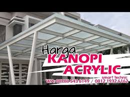 Salah satu aksesoris bangunan ini cukup penting keberadaannya, karena memiliki fungsi sebagai proteksi akan panas dan hujan, juga mampu mempercantik tampilan suatu rumah. Kanopi Kaca Akrilik Kanopi Jakarta