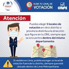 Para sustentar su tesis, el jefe de la onpe recordó que, en el contexto de la pandemia, hubieron más de 86 elecciones. Elecciones 2021 Por Que Hay Tres Opciones Para Elegir Local De Votacion Politica Peru21