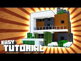Underwater modern house build challenge in minecraft / animation. Modern Easy Minecraft House Design Rumah Joglo Limasan Work