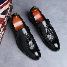 Italian Dress Shoes Loafers Casual Loafer Wedding Party Shoes Male Designer Leather Shoes Loafers Men Italian Dress Shoes Dress Shoes