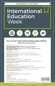 International Education Week 2017