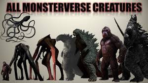 30 Monsterverse Titans And Creatures Size Comparison