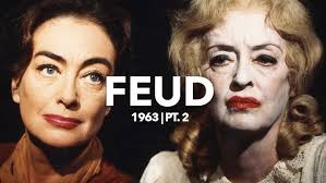 Joan Crawford, 73, and Bette Davis, 81, US actresses