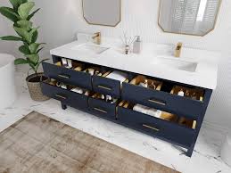 Willow Collections 72 in. W x 22 in. D Parker Double Sink Bathroom Vanity with Countertop