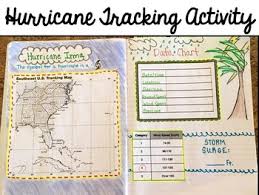 Hurrican Track Worksheets Teaching Resources Tpt