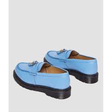Mocassini Dr. martens in Pelle Blu taglia 44 EU