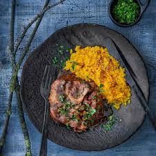 Traditional ossobuco alla milanese (milan style veal shanks) braised in an incredible tomato and white wine sauce until the . Risotto Alla Milanese Con Ossobuco Recipe Eat Your Books