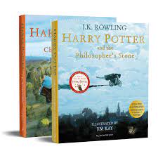 Harry potter and the philosopher's stone is a fantasy novel written by british author j. Harry Potter Illustrated Paperback Starter Set Amazon Exclusive Rowling J K Kay Jim Amazon De Books
