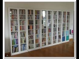 Adjustable shelves can be arranged according to your needs. Book Shelf With Glass Door Youtube