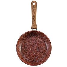 Jml Copper Stone Frying Pan Non Stick Hard Wearing With Wood Effect Handle 28cm Copper Cookware Copper Ceramic Hobs