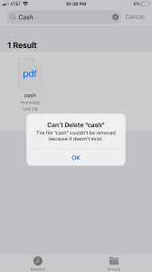 Here's what you need to do: This File Appeared And Won T Delete What Do I Do Ios