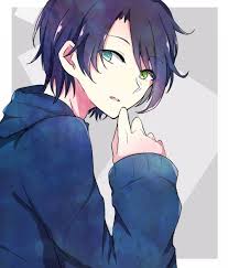 Pin By Emo Kid On Anime Manga Anime Guy Blue Hair Anime Boy Hair Anime Boy