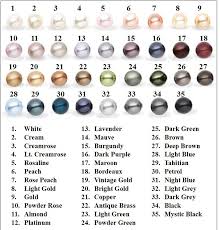 Color Charts Tyler Cody Designs Jewelry