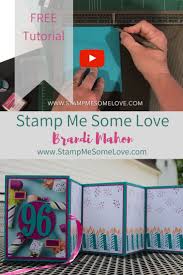 Wendy shares card making tutorials, handmade card ideas and tips and tricks for handmade cards. Get Your Free Tutorial On How To Make This Accordion Folded Card I Used Stampin Up S Pi Birthday Stamps Handmade Cards Stampin Up Sheltering Tree Stamp Set