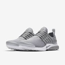 Black And White Nike Tennis Shoes Womens Nike Air Presto Women S Shoe Gray 120 Nike Com Nike Shoes Women 2017 Gray Nike Shoes Cute Nike Shoes