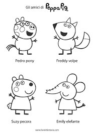 Disegni da colorare peppa pig per bambini. Peppa Pig Da Colorare Peppa Pig Pagine Da Colorare Per Bambini Festa Di Compleanno Peppa Pig