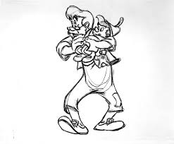 Deja View Blog During Early Design Stages Fred Moore Helped Out With Beautiful Drawings Like These Animated Drawings Character Sketches Cartoon Drawings