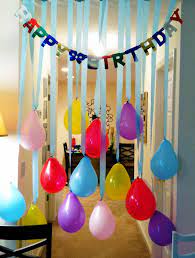 Birthday Banner Streamers Easy Peasy Lemon Squeezy Birthday Streamers Diy Birthday Decorations Birthday Decorations For Men