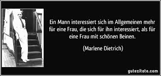 Auch spielt er bereits auf ein mögliches treffen an. Ein Mann Interessiert Sich Im Allgemeinen Mehr Fur Eine Frau