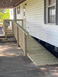 Related post from mobile home porches design ideas. Ramps For Veterans Donates Another Ramp South Central Florida Life