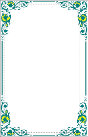 Kelebihan tema floral adalah anda hanya perlu meletakkan design floral pilihan. Corak Bingkai Kad Kahwin Png 5 Png Image