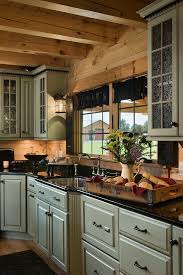 Browse through photos of log and timber home kitchens and dining rooms to get ideas for how your own layout might look or function. Log Homes Kitchens Houzz