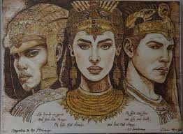 Cleopatra enjoying the evening breeze.