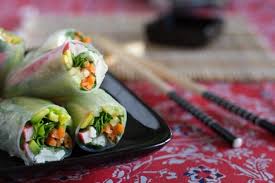 Spring roller feuille rouleau de printemps recettes : 511 Asian Express Spring Rolls Ù„ÙØ§Ø¦Ù Ø§Ù„Ø±Ø¨ÙŠØ¹ Ø§Ù„Ø³Ø±ÙŠØ¹Ø© Ø§Ù„Ø£Ø³ÙŠÙˆÙŠØ© Cooking With Alia