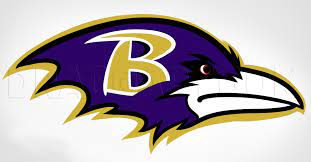 The best raven logo images | 99designs. How To Draw The Ravens Logo Step By Step Drawing Guide By Dawn Dragoart Com