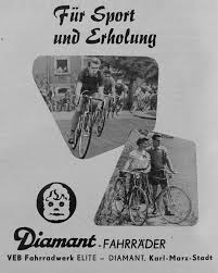 Das Erste Diamant Fahrrad Aus Serienproduktion Wurde 1895 Produziert Zu Beginn War Dies Einer Von Mehreren Betriebsteilen In 2020 Karl Marx Stadt 40 Jahre Ddr Fahrrad