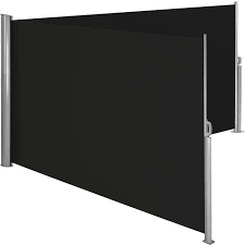Il permet toutefois de couvrir une surface plus importante puisque les toiles se déroulent sur une longueur totale de 6 m. Tectake Brise Vue Retractable De Balcon Jardin Terrasse Occultant Double En Pvc Et Aluminium 6 M X 2 M Noir Achat Vente Paravent Cdiscount
