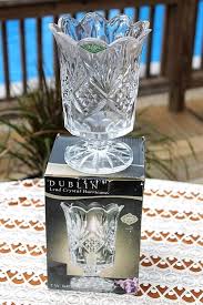 Godinger's exquisite crystal votive candle holders feature a beautiful design that refracts your candles' light in a dreamy fashion for a shimmering accent to your decor. Candleholders Hurricane Lamp Godinger Shannon Crystal Hurricane Candleholders