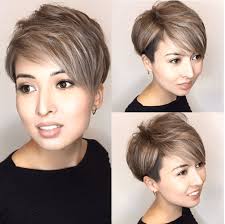 Anne hathaway's long pixie cut with side swept bangs. 20 Short Hairstyles For Girls In 2021 Sorted By Face Shape