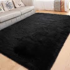 Amazon Com Lochas Ultra Soft Fluffy Rugs Faux Fur Sheepskin Area Rug For Bedroom Bedside Living Room Carpet In 2020 Fur Rug Living Room Fluffy Rug Living Room Carpet