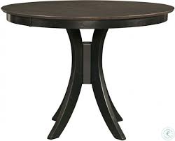 A counter table set will add style and function to our vast selection includes round counter tables, and we also offer bar tables approximately 40 to 42 high available with square, rectangular and. Cosmopolitan Coal And Black Siena 48 Round Counter Height Dining Table From John Thomas Coleman Furniture