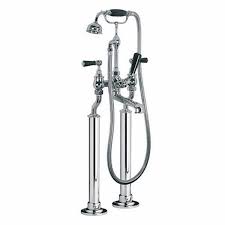 Lefroy Brooks Classic Black Bath And Shower Mixer Bl1145 Clawfoot Tub Faucet Clawfoot Tub Bathtub Filler