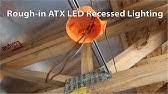 Keep the holes centered on the plate and at least 2 in. Bazz Recessed Lighting How To Install Recessed Lighting New Construction Youtube