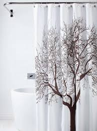 Bold Three Shower Curtain Tree Shower Curtains Curtains Shower Curtain