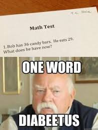 One Word Diabeetus Funny Quotes Funny Bones Funny