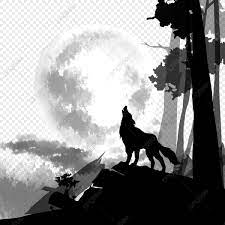 Gambar Serigala Hitam Melolong Di Atas Gunung Mengaum Serigala Malam Png Transparan Clipart Dan File Psd Untuk Unduh Gratis Serigala Hitam Gambar Serigala Serigala Melolong