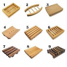 1 Pcs Natural Wood Soap Tray Holder Dish Box Case Storage Novelty Shower Bath Generic Soapmaking Diy Soap Dish Holder Diy Dish Soap Wooden Soap Dish