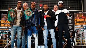 Bst, with the headliners expected to make their ring walks at approximately 11:30 p.m. Twin Champions Jermall And Jermell Charlo Kick Off New Season Of Pbc On Fox When They Face Willie Monroe Jr And Tony Harrison Dec 22 At Barclays Center In Brooklyn