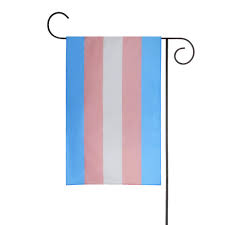 I mportant notice application : Flaglink Transgender Pride Garden Flag 12 X 18 Inch Premium Garden Flag Double Sided Lgbt Trans Garden Flag Amazon In Garden Outdoors