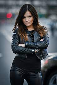Pin On Celebrities In Leather