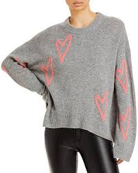 Zadig Voltaire Markus Hearts Cashmere Sweater Bloomingdale S