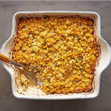 Creamy Elote Style Corn Casserole Recipe Finecooking Recipe Corn Casserole Recipe Slow Cooker Creamed Corn Corn Casserole