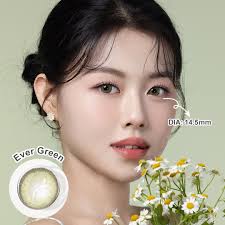 Magister Diamond Ever Green Color Contacts with Vibrant and Enlarging  Effect