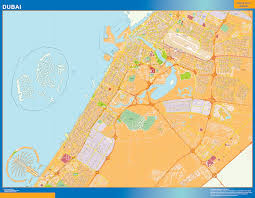 Let the dubai mall come to you. Dubai Karte In Den Vereinigten Arabischen Emiraten Karten Fur Osterreich Und Deutschland