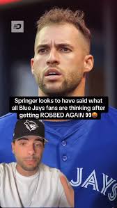 Springer looks to have said what all Blue Jays fans are thinking after more  missed calls 😳🚨, #mlb #bluejays #toronto